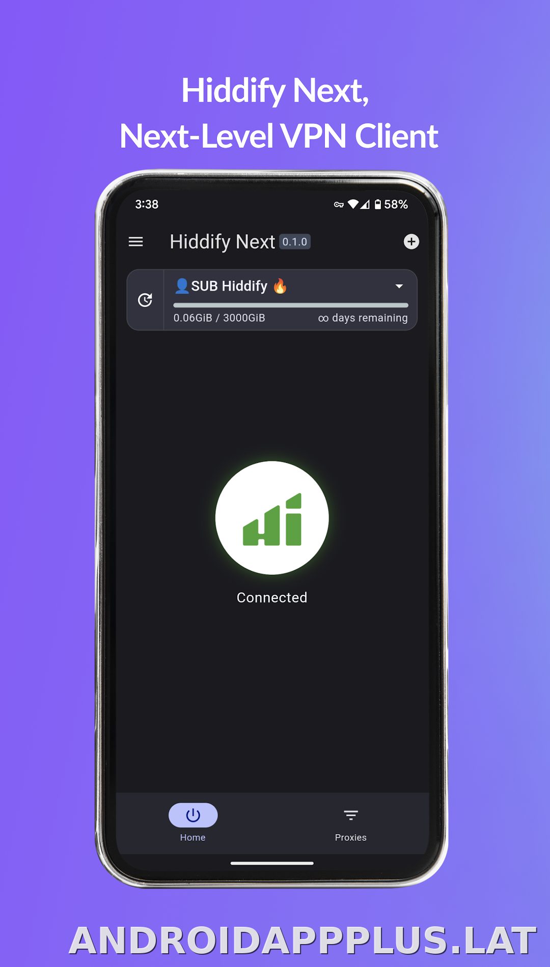 Hiddify скриншот 1